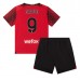 AC Milan Olivier Giroud #9 Replika Babykläder Hemma matchkläder barn 2023-24 Korta ärmar (+ Korta byxor)